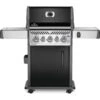 Barbecue Gaz Rogue 425 RSE Noir 3 Brûleurs + Sizzle Lateral + Brûleur Arriere + Rôtissoire - NAPOLEON -Barbecue Soldes Boutique barbecue gaz rogue 425 rse noir 3 bruleurs sizzle lateral bruleur arriere rotissoire napoleon