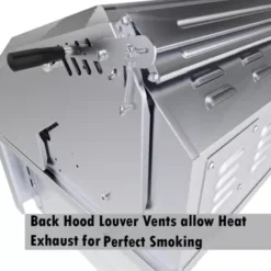 Barbecue Encastrable Hybride Charbon De Bois Et Gaz 30" - 76cm - SUNSTONE -Barbecue Soldes Boutique barbecue hybride gaz charbon de bois 76cm 2