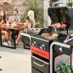 Barbecue Hybride Gaz & Charbon Gas2Coal 2.0 2 Brûleurs -Barbecue Soldes Boutique barbecue hybride gaz charbon gas2coal 20 2 bruleurs 2