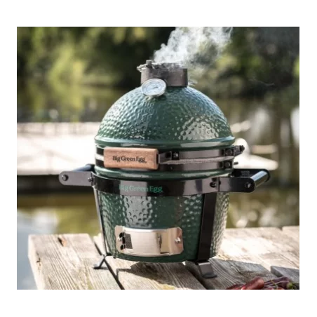 BIG GREEN EGG Minimax à Poser Avec Berceau à Poignées 4 BIG GREEN EGG Minimax à Poser Avec Berceau à Poignées – Image 2