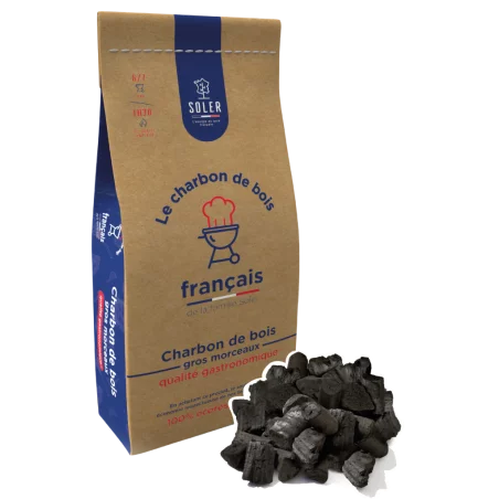 Charbon Restauration - Gamme Gastronomique 6Kg 40L SOLER 3 Charbon Restauration - Gamme Gastronomique 6Kg 40L SOLER