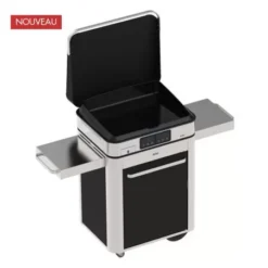 Pack Combo Plancha Electrique 65 Noir & Inox Avec Capot Noir - ENO