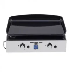Combo Plancha Gaz Initial 50 + Chariot Acier Noir - ENO -Barbecue Soldes Boutique combo plancha gaz initial 50 chariot acier noir eno 3