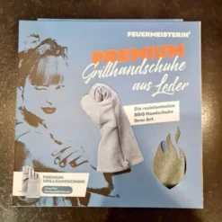 Gants Femme BBQ Feuermeisterin Premium Cuir Paire -Barbecue Soldes Boutique gants bbq feuermeisterin premium cuir paire femme 4