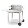 Grilloir + Chariot Exclusive Mendy Inox 54 X 32 -Barbecue Soldes Boutique grilloir mendy inox sur chariot exclusive inox