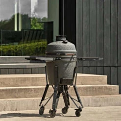 Kamado VX Large Complete Sur Chariot - THE BASTARD -Barbecue Soldes Boutique kamado vx large complete sur chariot the bastard 4