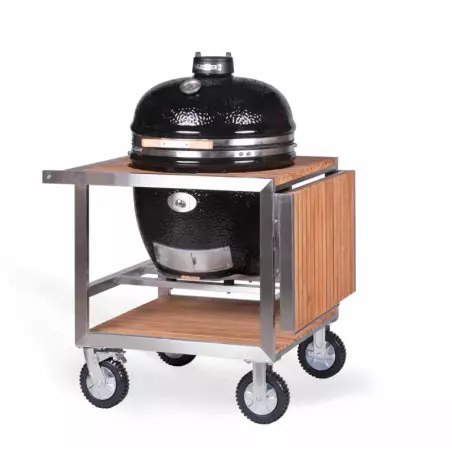 Barbecue Ceramique Kamado MONOLITH Pro 2.0 Noir Sur Chariot Buggy 3 Barbecue Ceramique Kamado MONOLITH Pro 2.0 Noir Sur Chariot Buggy