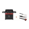 Pack + Barbecue Hybride Gaz & Charbon Gas2Coal 440 2.0 4 Brûleurs + Set D'accessoires 1 Pack + Barbecue Hybride Gaz & Charbon Gas2Coal 440 2.0 4 Brûleurs + Set D'accessoires -Barbecue Soldes Boutique pack barbecue hybride gaz charbon gas2coal 440 20 4 bruleurs set d accessoires