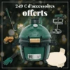 Pack + Noël BIG GREEN EGG Minimax à Poser Avec Poignées -Barbecue Soldes Boutique pack noel big green egg minimax a poser avec poignees