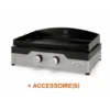 Pack + Plancha Gaz Signature Allure 260 Duo Acier/Inox -Barbecue Soldes Boutique pack plancha gaz signature allure 260 duo acier inox