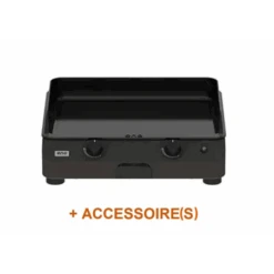 Pack + Plancha Gaz Fusion 60 Grise - ENO