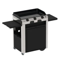 Combo Plancha Gaz Fusion 75 Inox Sur Chariot - ENO
