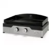 Plancha Gaz Signature Allure 260 Duo Acier/Inox -Barbecue Soldes Boutique plancha signature allure 260 duo acier inox