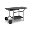 Table Roulante Acier Noir Et Gris Mat Pour Plancha Tra Ng -Barbecue Soldes Boutique table roulante acier noir et gris mat pour plancha