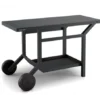 Table Roulante Acier Noir Pour Plancha Tra N -Barbecue Soldes Boutique table roulante acier noir pour plancha tra n